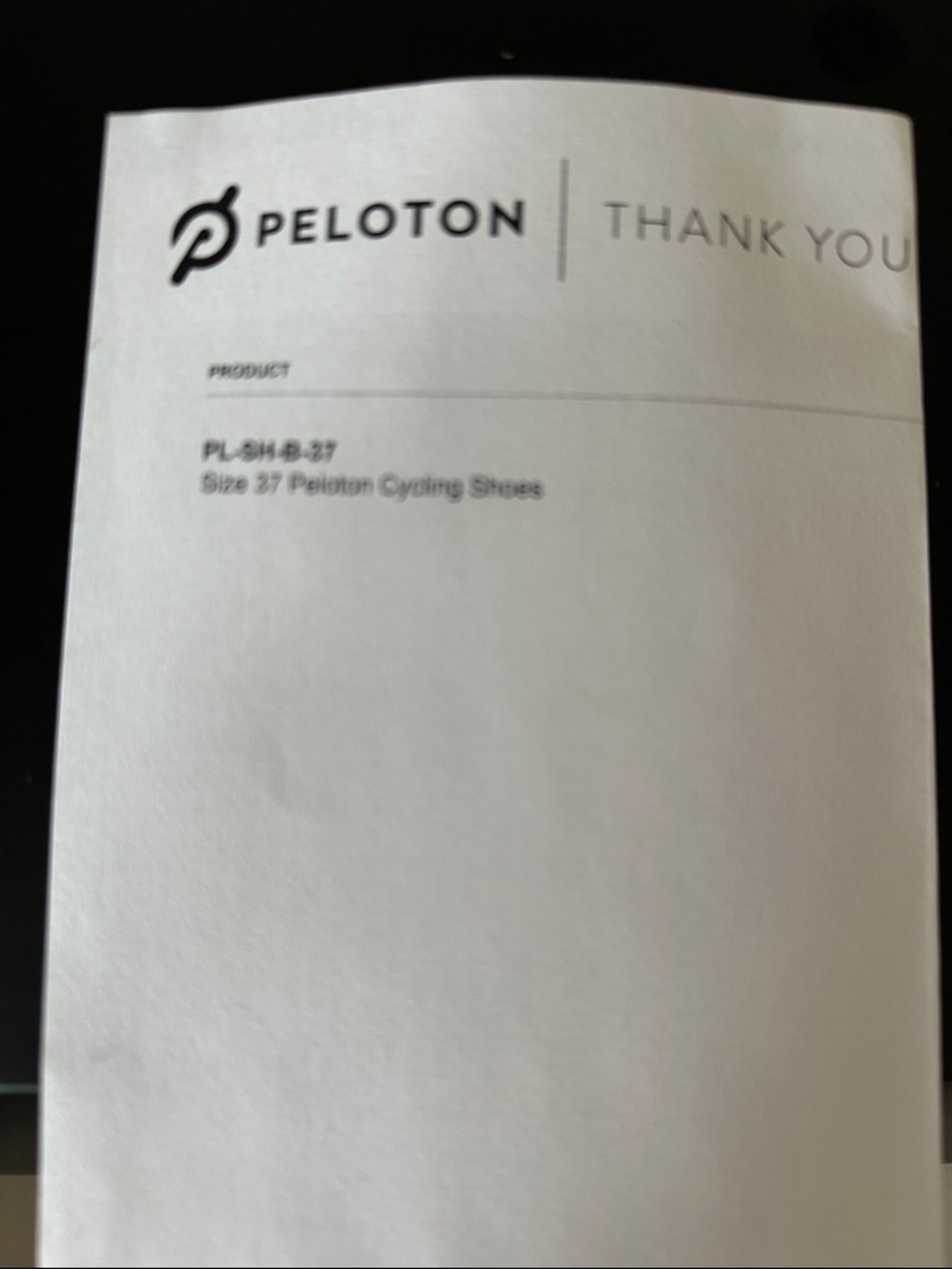 Peloton Black Cycling Shoes with Red Lining - Picture 4 of 4